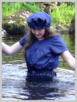  Chastity takes to the water, 1890s style! featuring Chastity, the head gardener 