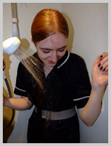  Nurse Wendy and Sister Graves share a uniformed bath featuring Sister Graves, the strict one 