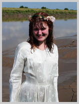 Miss Abigail in a beautiful wedding dress is the Midsummer Mud Sacrifice featuring Miss Abigail, Mistress of Many Kinks Miss Abigail in a beautiful wedding dress is the Midsummer Mud Sacrifice featuring Miss Abigail, Mistress of Many Kinks