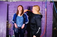 view details of set gm-4h012, Miss Abigail and Fidelity hose each other down in the dungeon